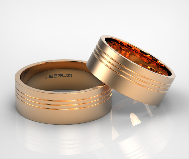 Verighete din aur de 14k SS 307