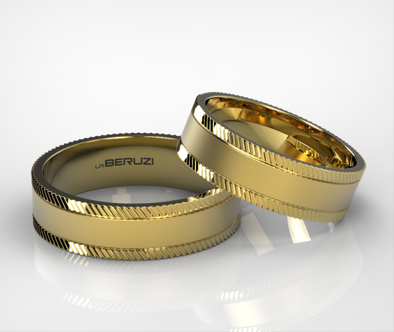 Verighete din aur de 14k SS 336
