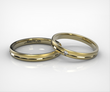 Verighete din aur galben de 14k SS 117g