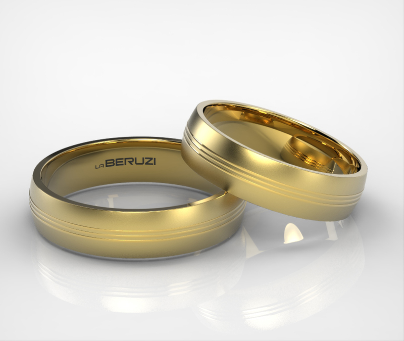 Verighete din aur de 14k SS 329