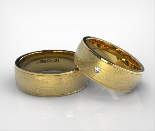 Verighete din aur galben de 14k SS 061