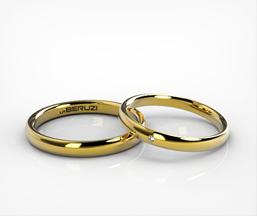 Verighete din aur galben de 14k SS 132