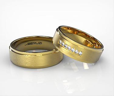 Verighete din aur galben de 14k SS 111g