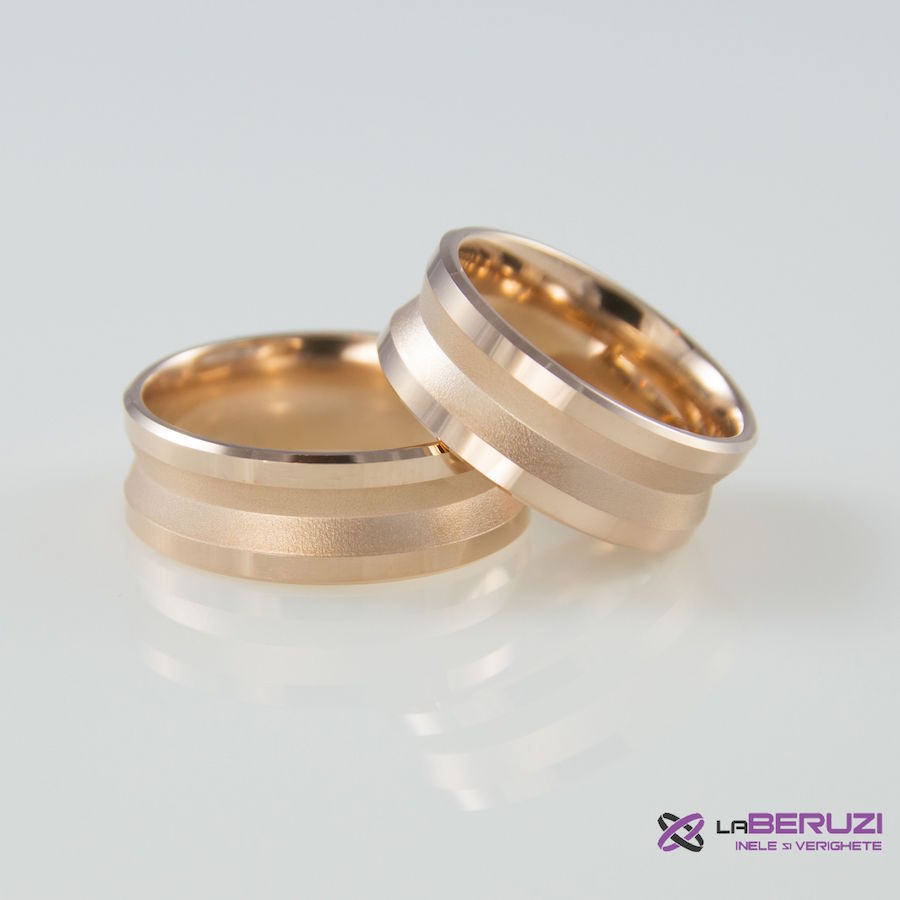 Verighete din aur de 14k SS 455