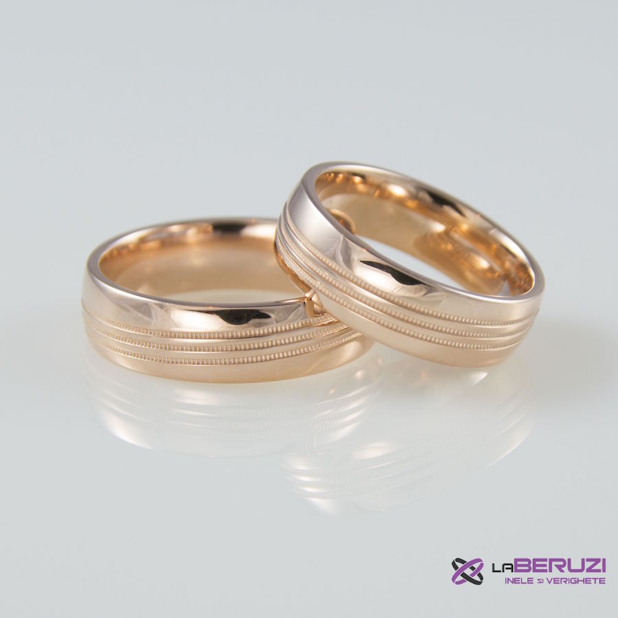 Verighete din aur de 14k SS 457
