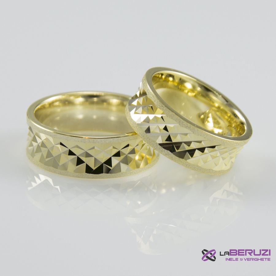 Verighete din aur de 14k SS 367