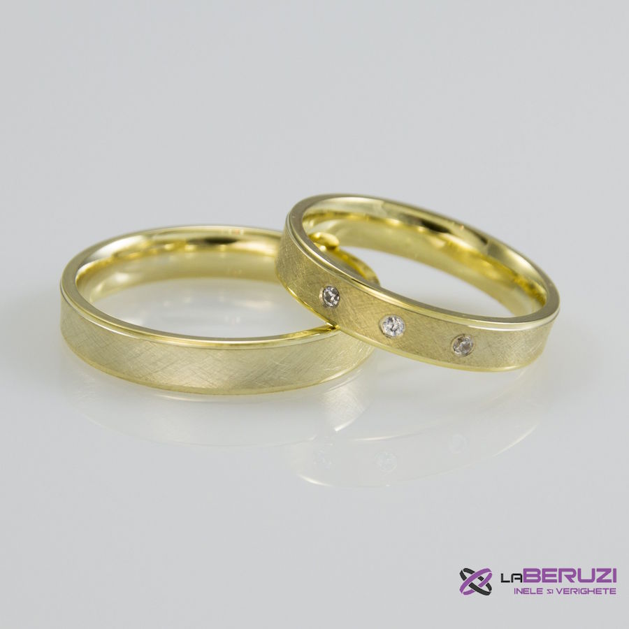 Verighete din aur de 14k SS 371