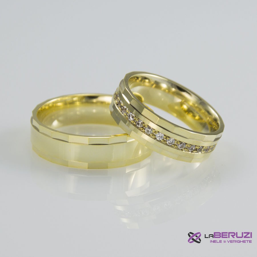 Verighete din aur de 14k SS 397