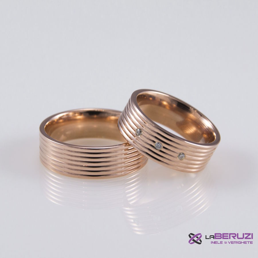 Verighete din aur de 14k SS 406