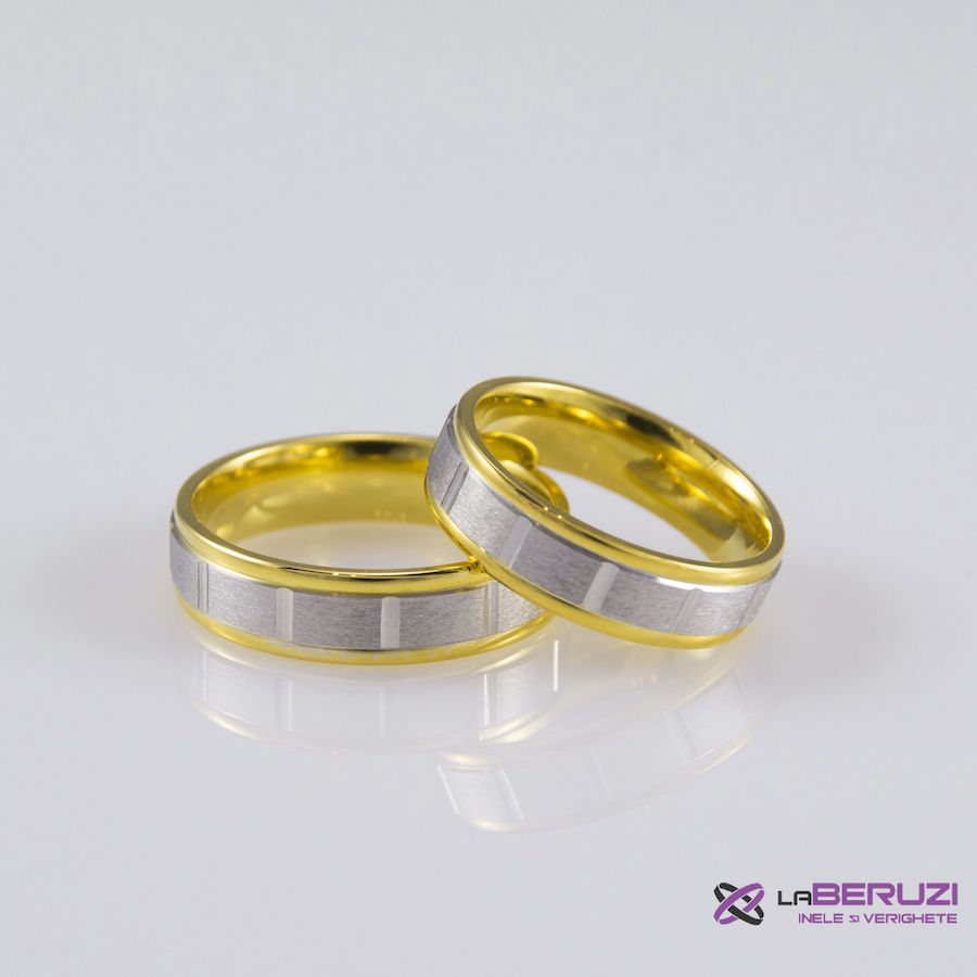 Verighete din aur de 14k SS 437