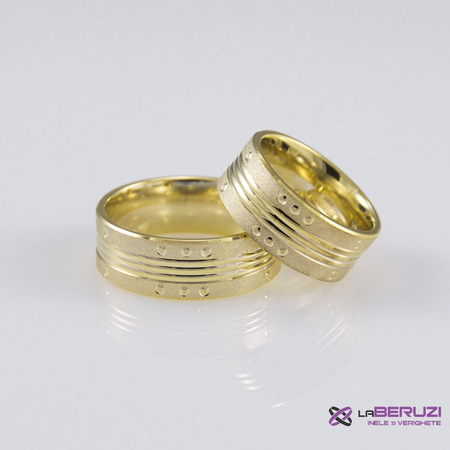 Verighete din aur de 14k SS 412