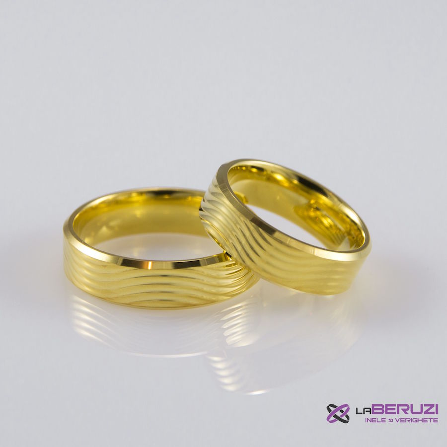 Verighete din aur de 14k SS 396
