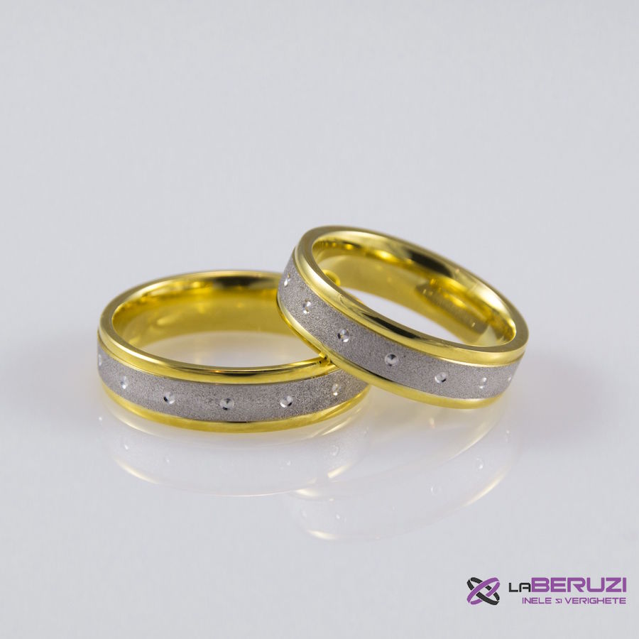 Verighete din aur de 14k SS 419