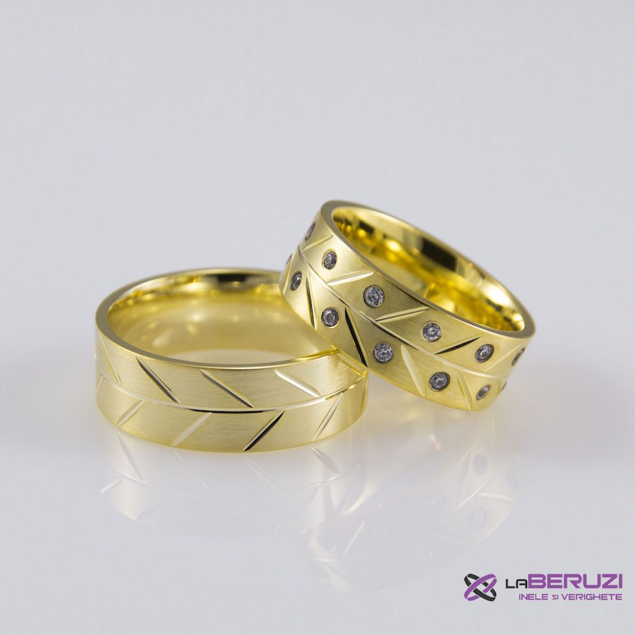 Verighete din aur de 14k SS 400