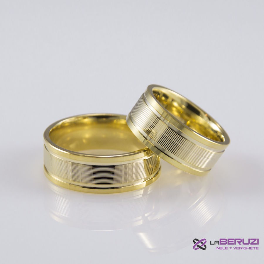 Verighete din aur de 14k SS 416