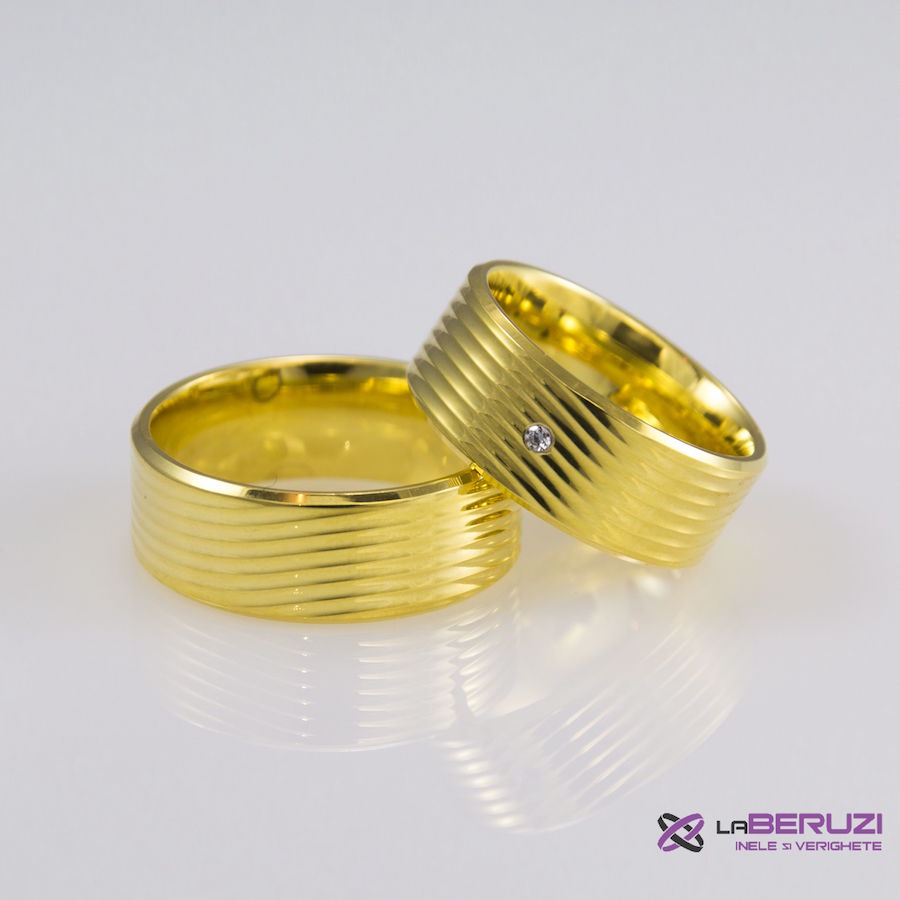 Verighete din aur de 14k SS 408