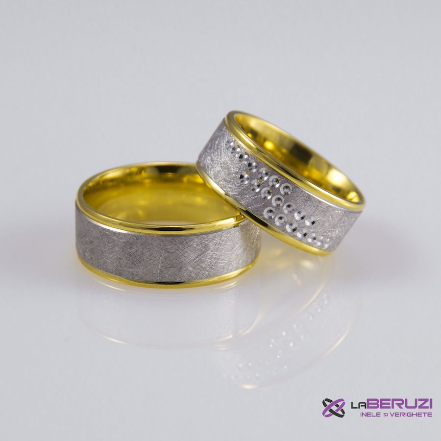 Verighete din aur de 14k SS 444
