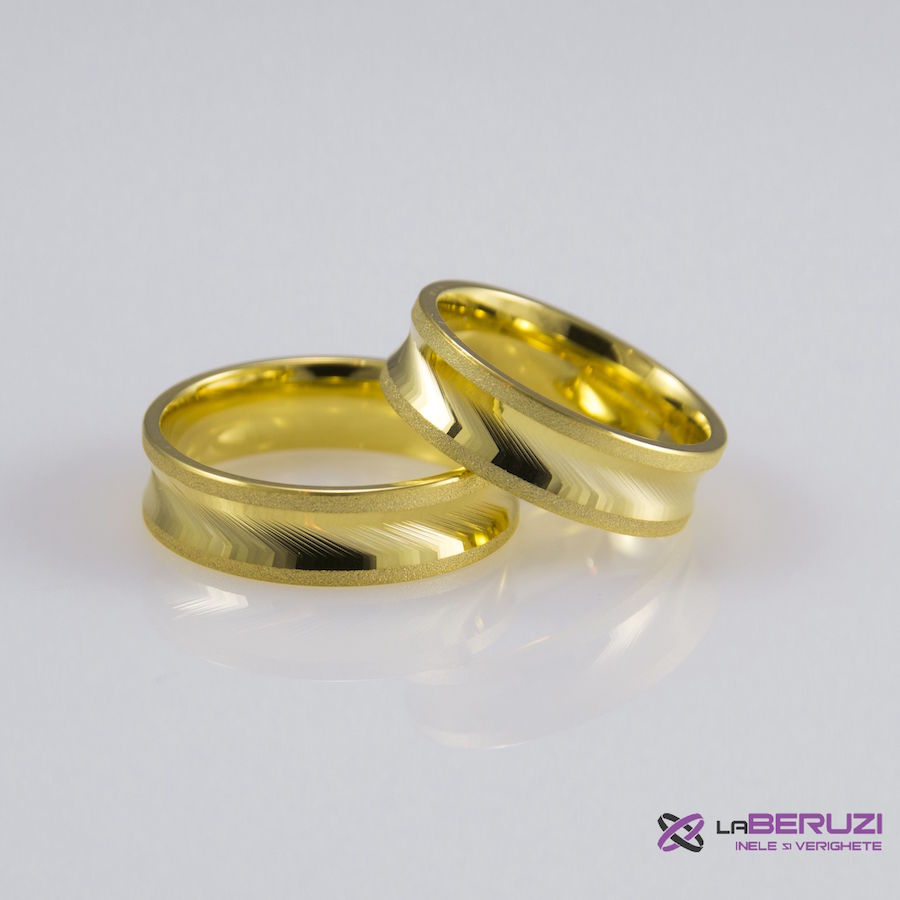 Verighete din aur de 14k SS 372