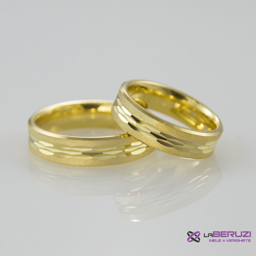 Verighete din aur de 14k SS 293
