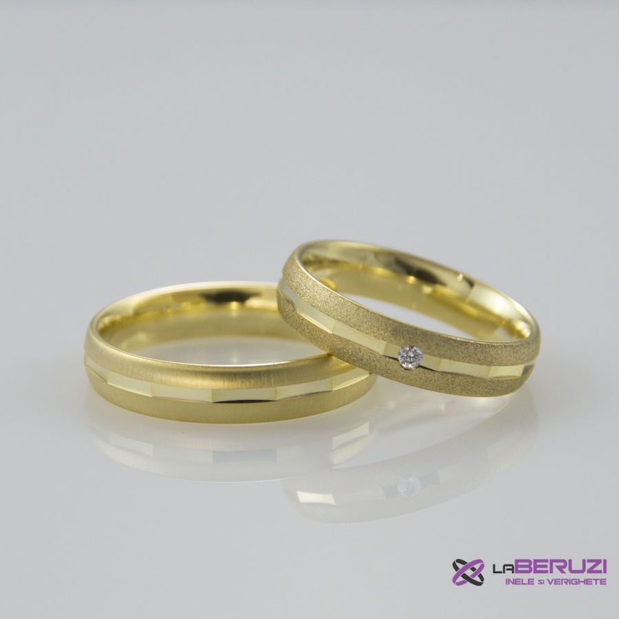 Verighete din aur de 14k SS 287