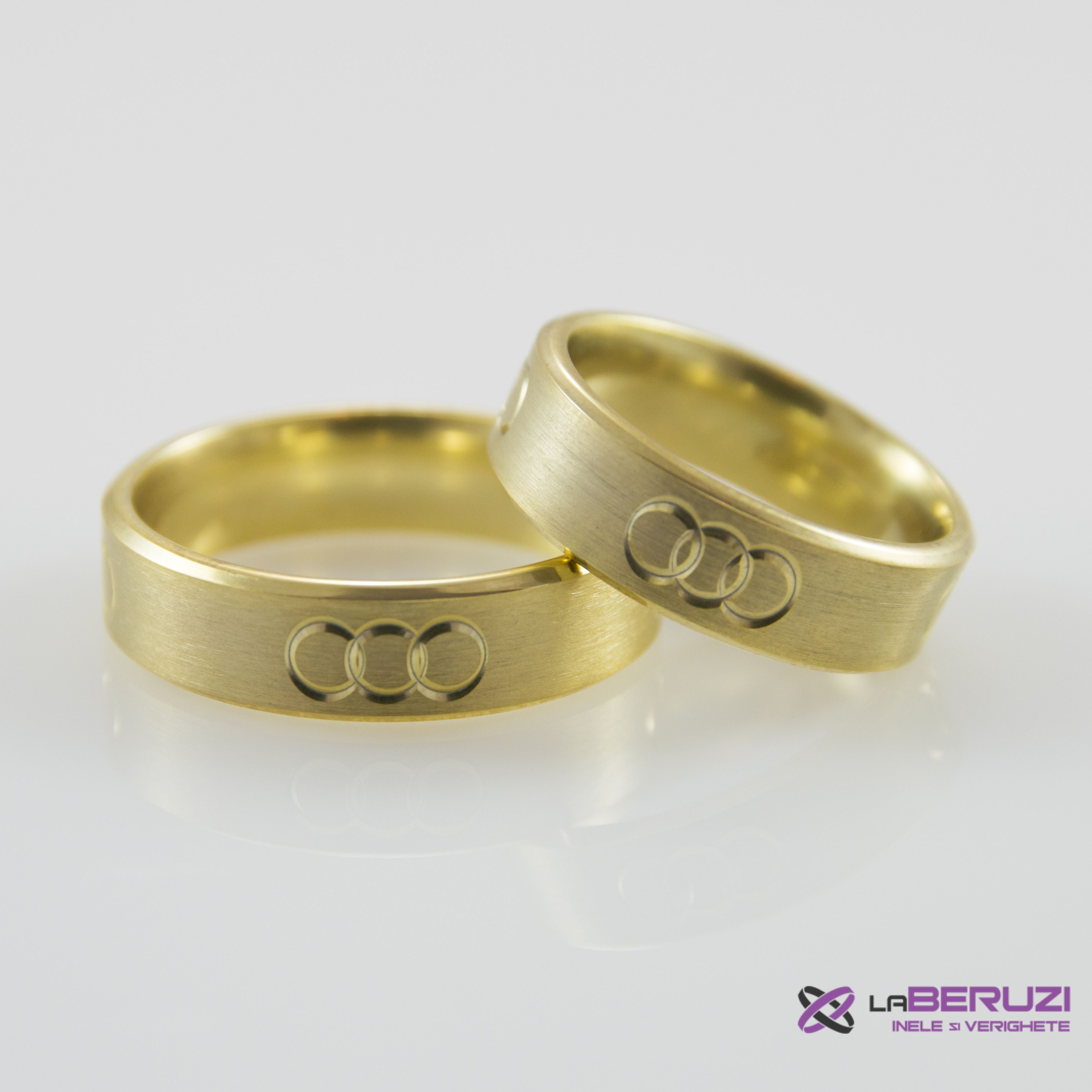 Verighete din aur de 14k SS 473