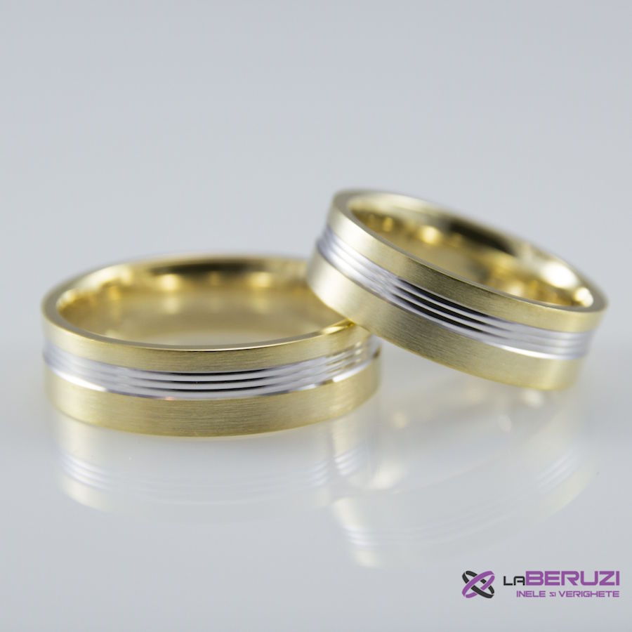 Verighete din aur de 14k SS 487