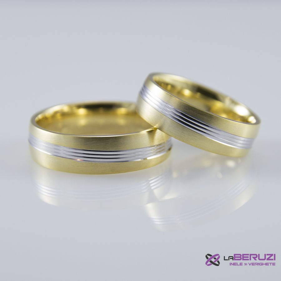 Verighete din aur de 14k SS 491