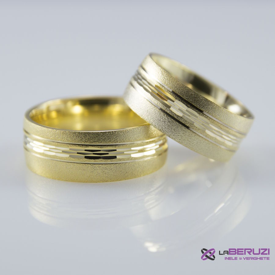 Verighete din aur de 14k SS 492