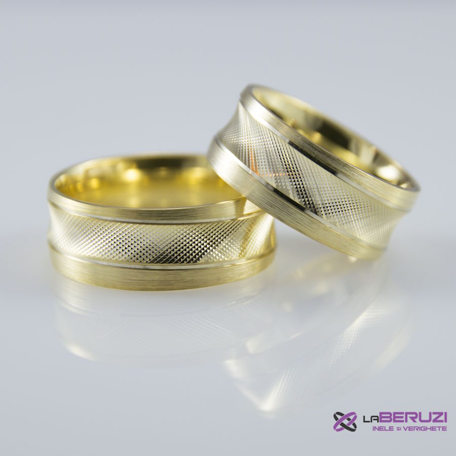 Verighete din aur de 14k SS 493