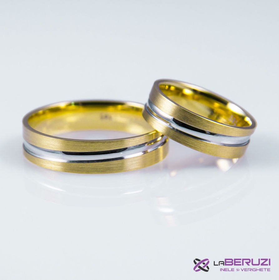Verighete din aur de 14k GAT 003