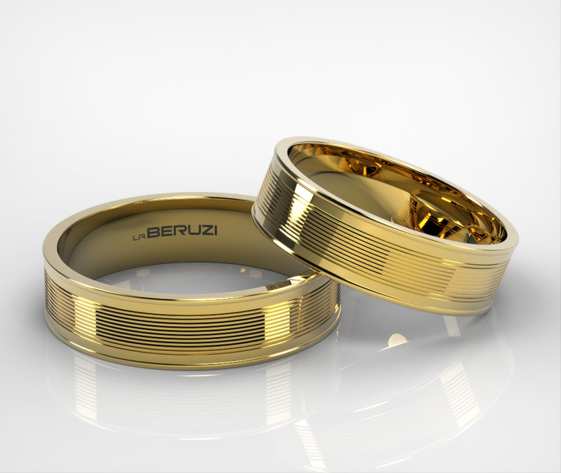 Verighete din aur de 14k SS 320