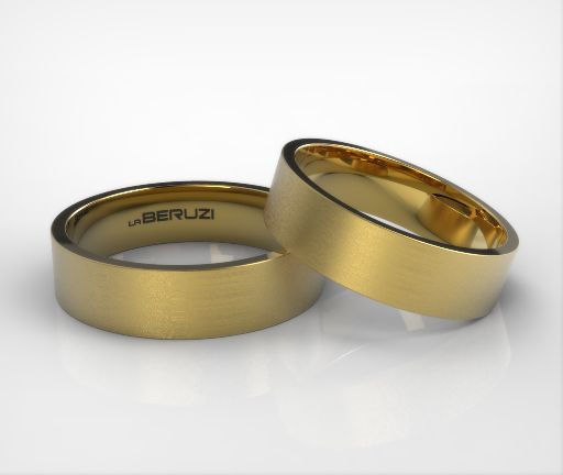 Verighete din aur galben de 14k SS 059