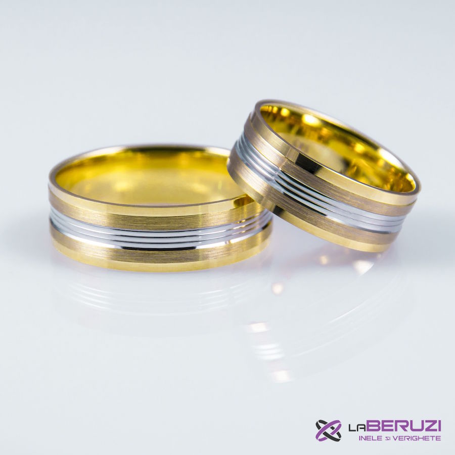 Verighete din aur de 14k GAT 009