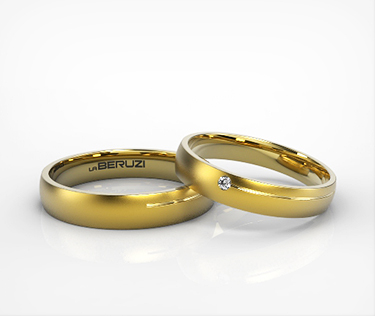Verighete din aur galben de 14k SS 144